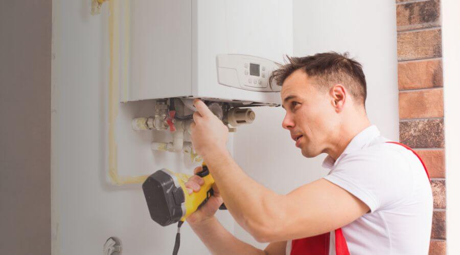 Professional water heater repair in Abercrombie, ND
